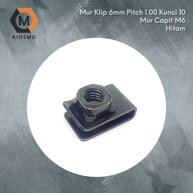 5pcs Mur Capit M6 - Mur Klip 6mm Kunci 10 - Mur Las Kotak