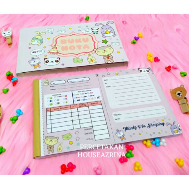 

Nota TEMA SWEET PURPLE~READY STOCK