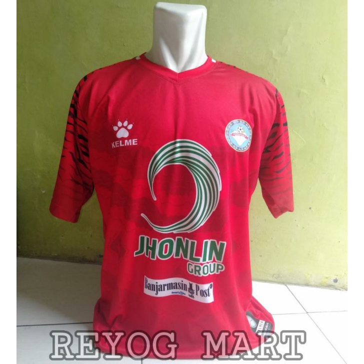 JERSEY MARTAPURA FC HOME 2018 LIGA 2 MERAH GRADE ORI RETRO PRINTING IMPORT