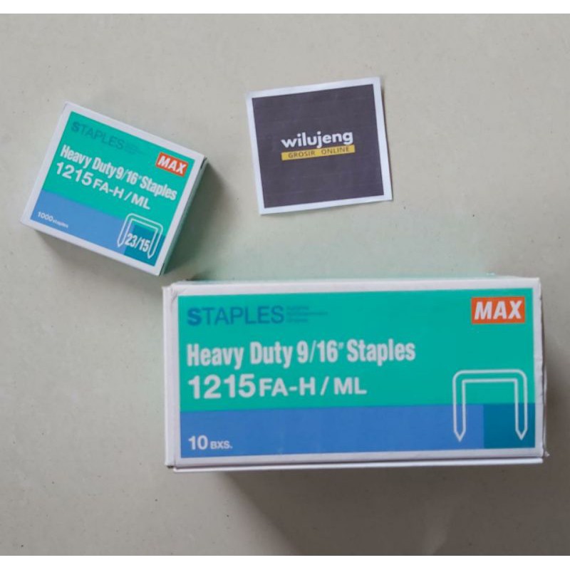 

Isi Staples Heavy Duty 9/16' 1215 FA-H MAX (pcs) (138gr)