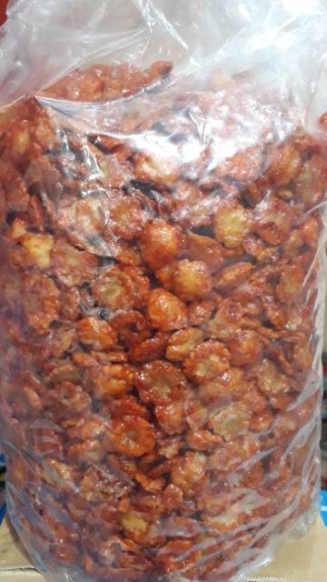 250 GRAM EMPING MELINJO PEDAS MANIS / SNACK KILOAN MURAH / EMPING / ALMA.SNACK