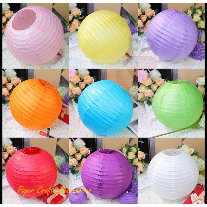 LAMPION KAIN POLOS 30 CM LAMPION WARNA LAMPION PESTA LAMPION IMLEK