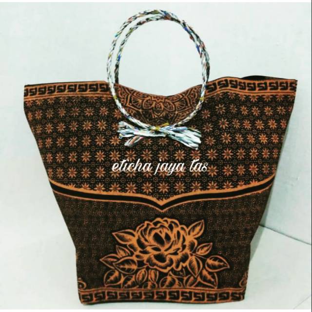 Tas hajatan batik elegan bulat mewah 22 (EBTH)