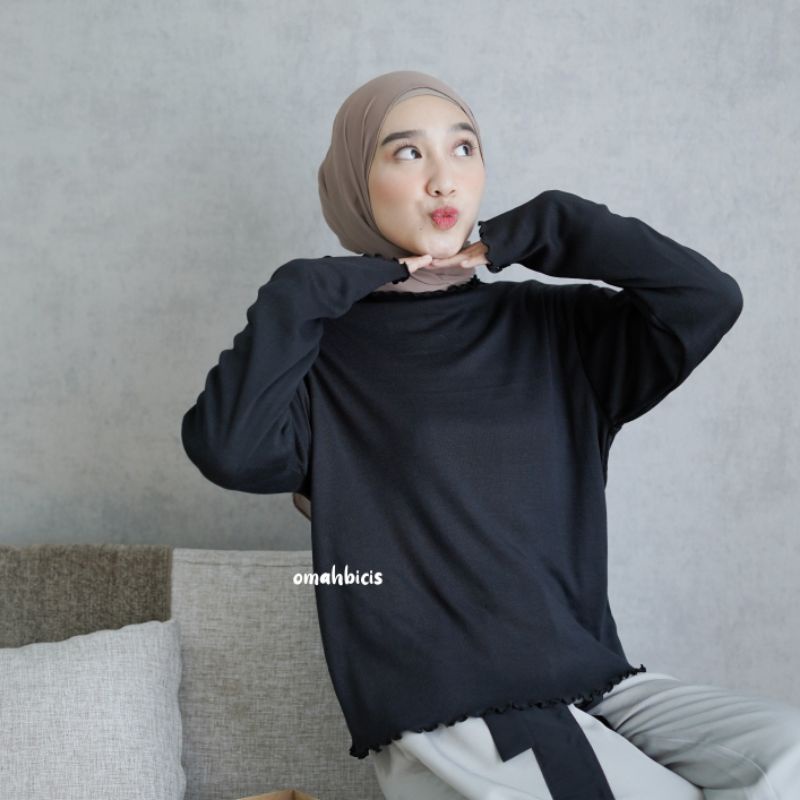 Ghania Basic Long sleeve inner rib by omahbicis