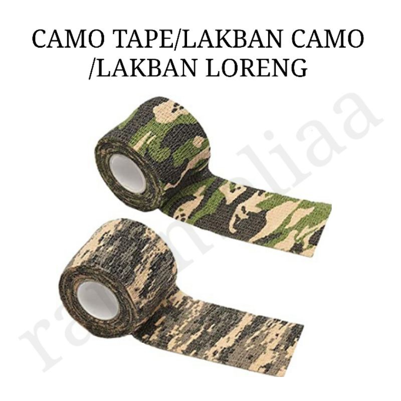 Jual Camo Tape Lakban Camo Lakban Loreng Perekat Senjata Atau Fotografi Shopee Indonesia