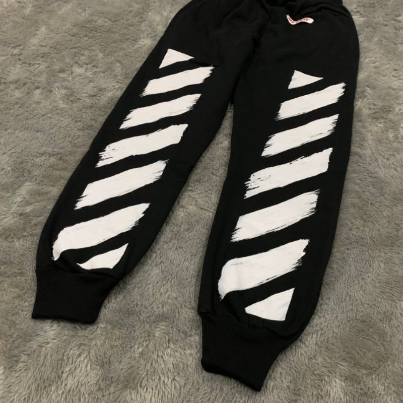 Celana Panjang Off White Longpants / Jogger Pants Original Mirror