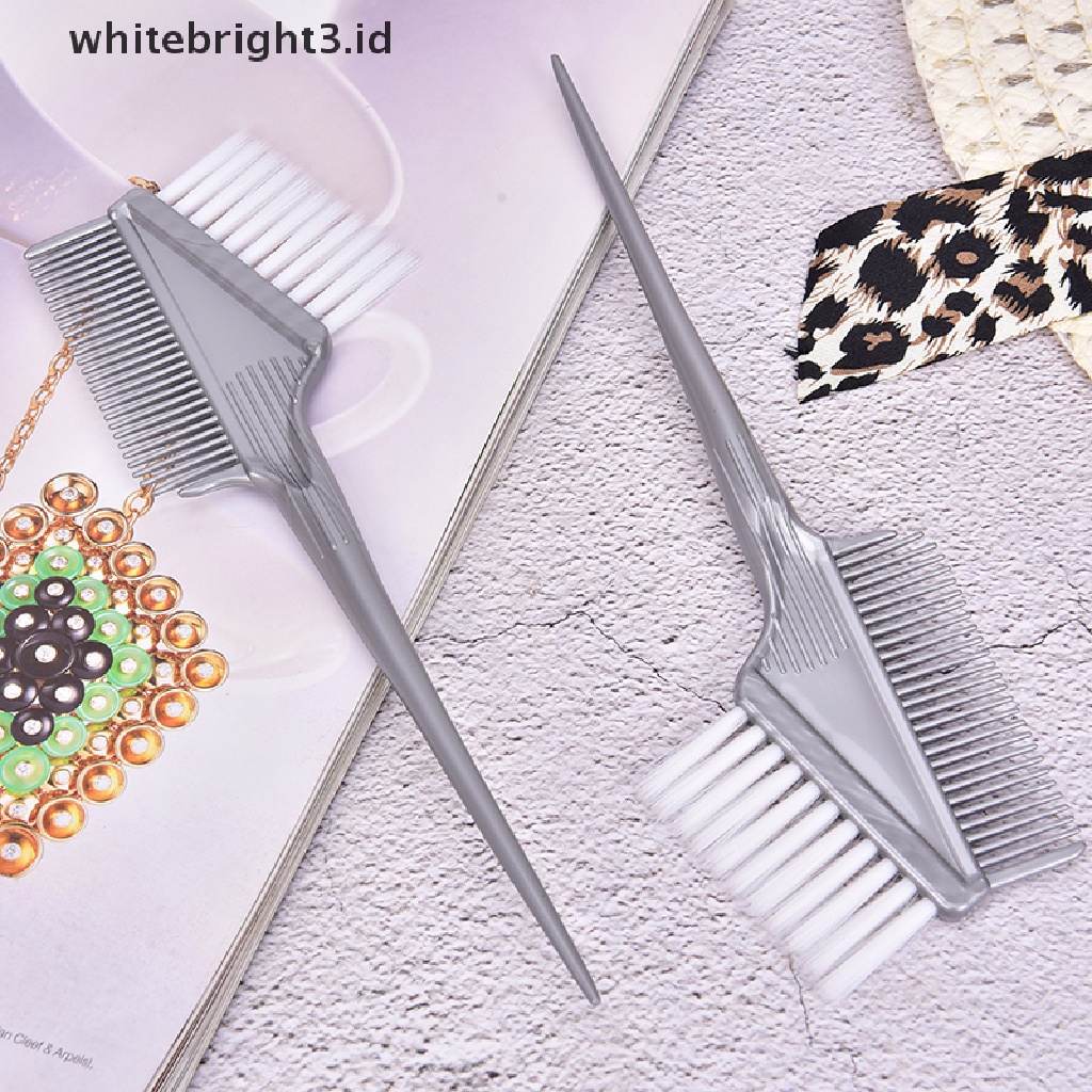 (whitebright3.id) Sisir Pewarna Rambut Untuk Salon / Barber