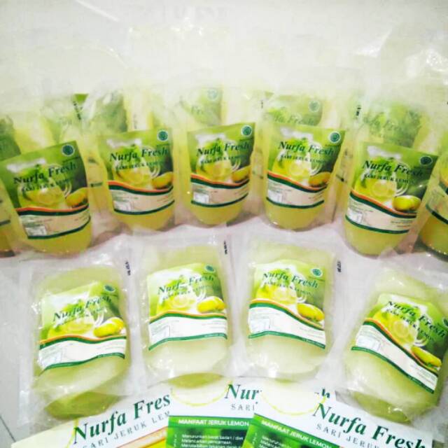 

Nurfa sari lemon poch 250ml