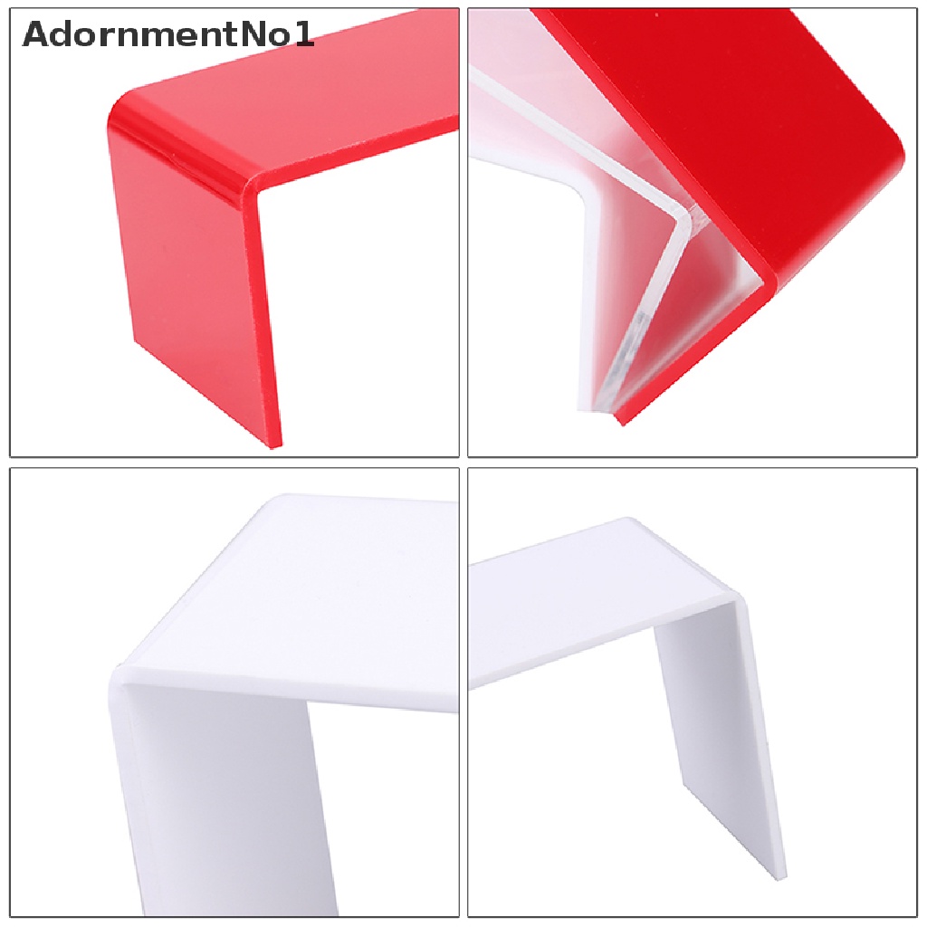 (AdornmentNo1) 3pcs / set Rak Display Perhiasan Bahan Akrilik Ukuran 3mm