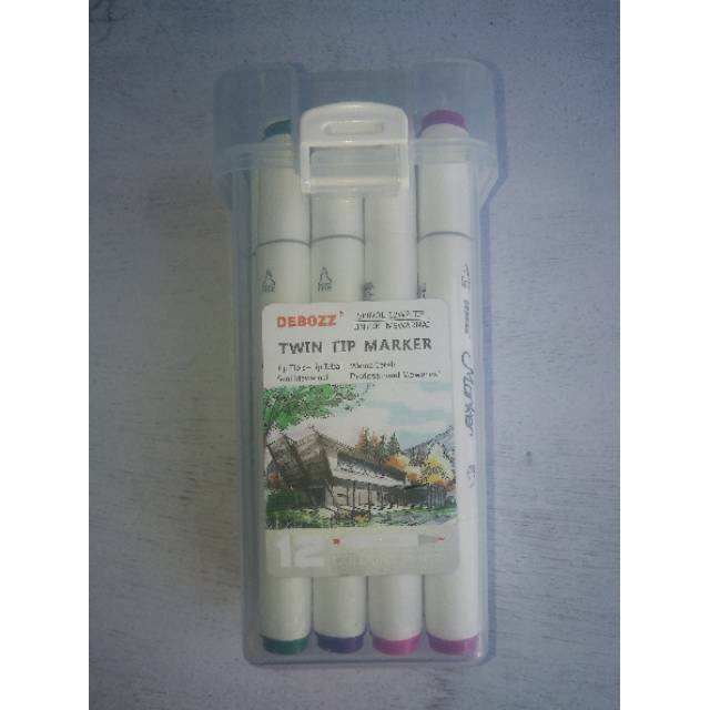 

Spidol Kaligrafi Twin Marker