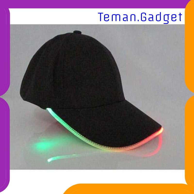 TG-FS075 FAVOLOOK Topi Baseball Cap with Glowing RGB LED Light - WXYQA