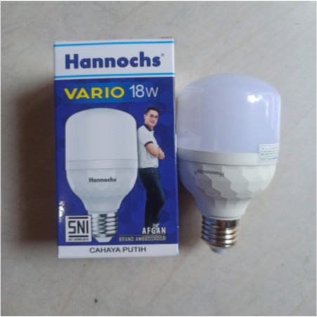 Hannochs Lampu LED / Bohlam LED VARIO 18 watt / 18W Cahaya Putih