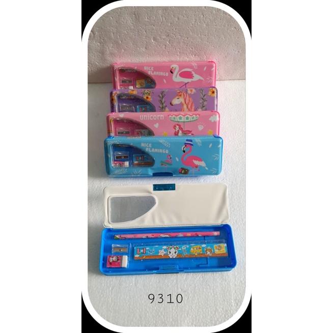 

Trendi Tempat Pensil /Kotak Pensil Magnet Bolak Balik + Isi Aniimal/Kode 9310 Berkualitas