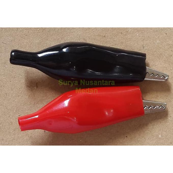 

Discount Jepitan Buaya Alligator Ukuran Sedang Sepasang / 1 Pasang Merah Hitam Murah