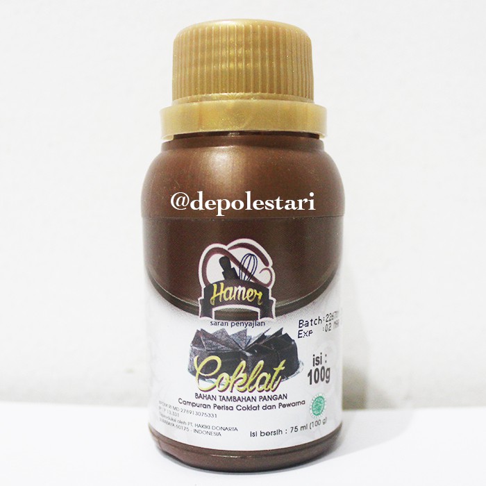 

Hamer Perisa Cokelat 100ml