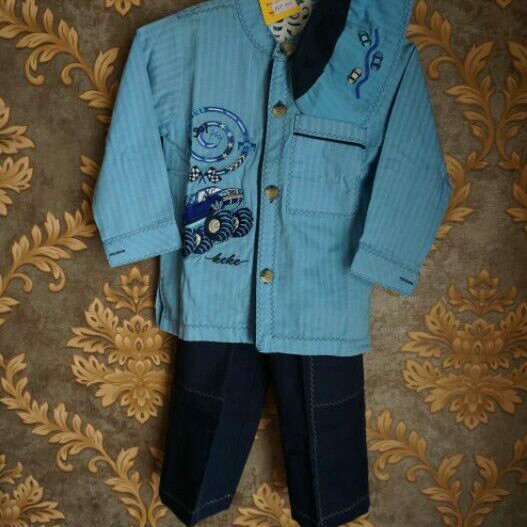 Setelan Baju Muslim KEKE Anak Cowok Laki-laki Ramadhan New