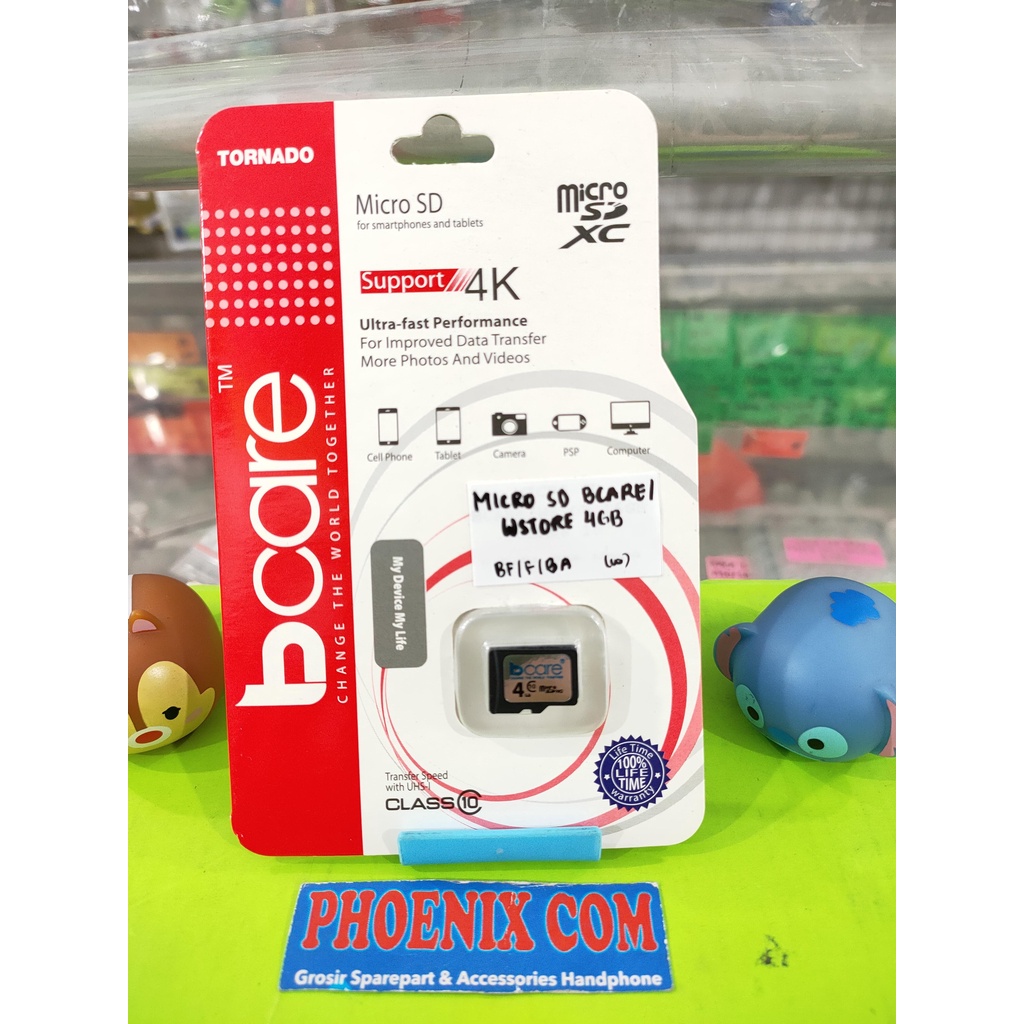 MICRO SD BCARE 4GB