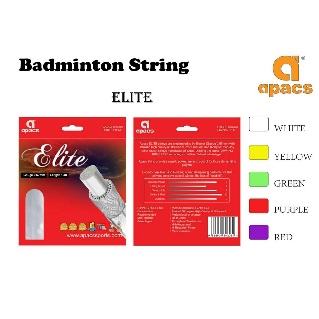 Apacs String Senar Elite