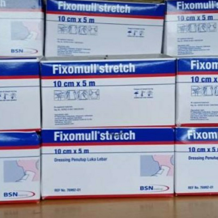 Fixomull Stretch 10 cm x 5 m / Plester Fixomull Stretch 10x5