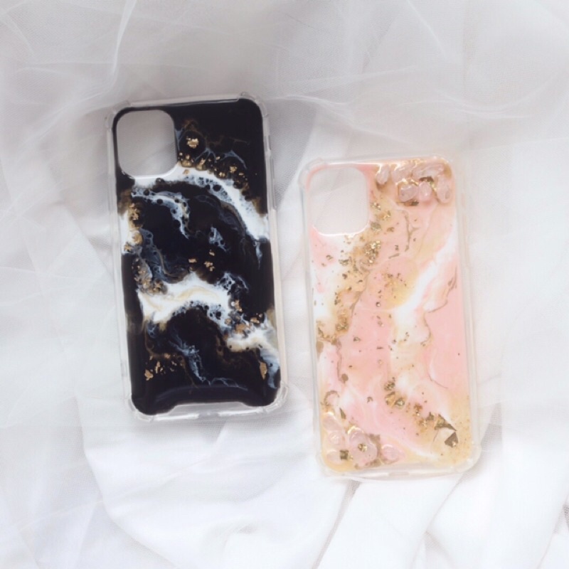 Handmade Resin Marble Case - Custom