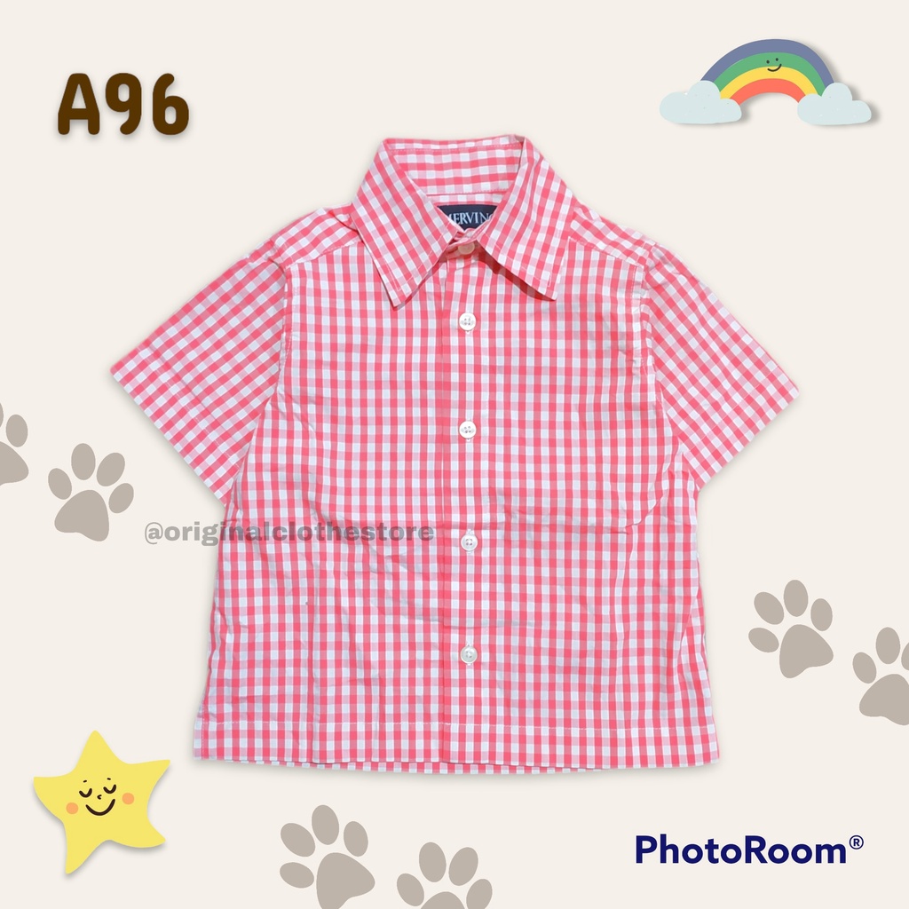 Kemeja Anak Laki Laki Lengan Panjang / Pendek Ralph Lauren / Mervino Original 100% Murah (Gratis Ongkir + Gratis Hadiah)