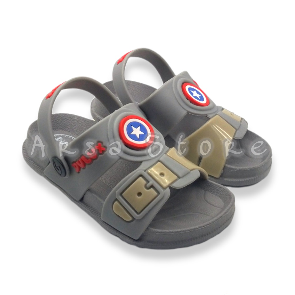 Sandal Selop Tali belakang Anak Laki Laki Umur 1 2 3 Tahun / Sendal Anak Cowok Terbaru Motif Bintang / Kado Lucu Untuk Anak Ulang Tahun