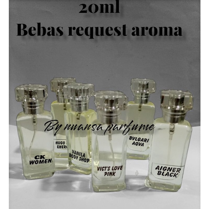 parfum refill  botol chanel 20ml bebas request