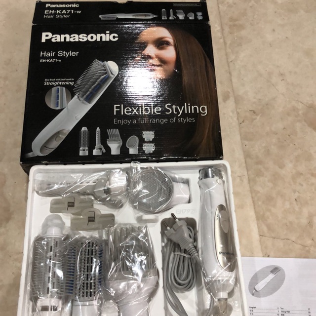 PANASONIC Flexible Styling Hair Styler EH-KA71-W