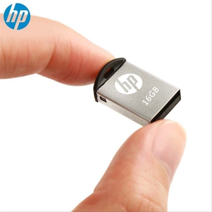 USB FLASHDISK HP ORIGINAL v165w- 16GB (BLUE) original garnsi resmi 1tahun