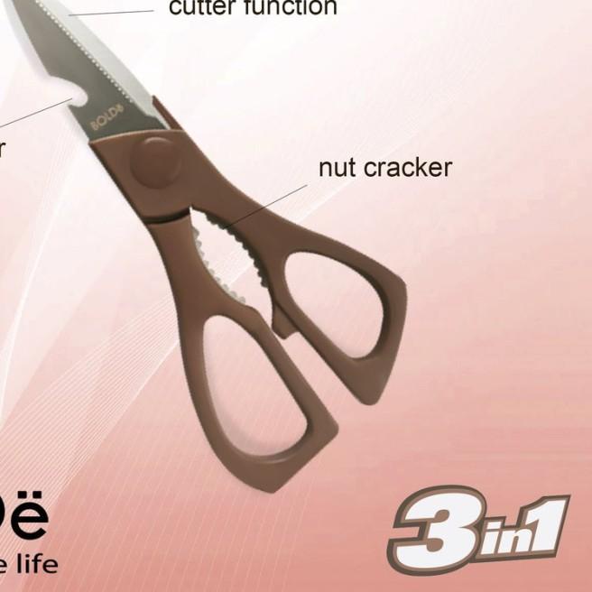 ✸ BOLDe Electra Scissor Super UTENSILE Gunting Dapur ❆