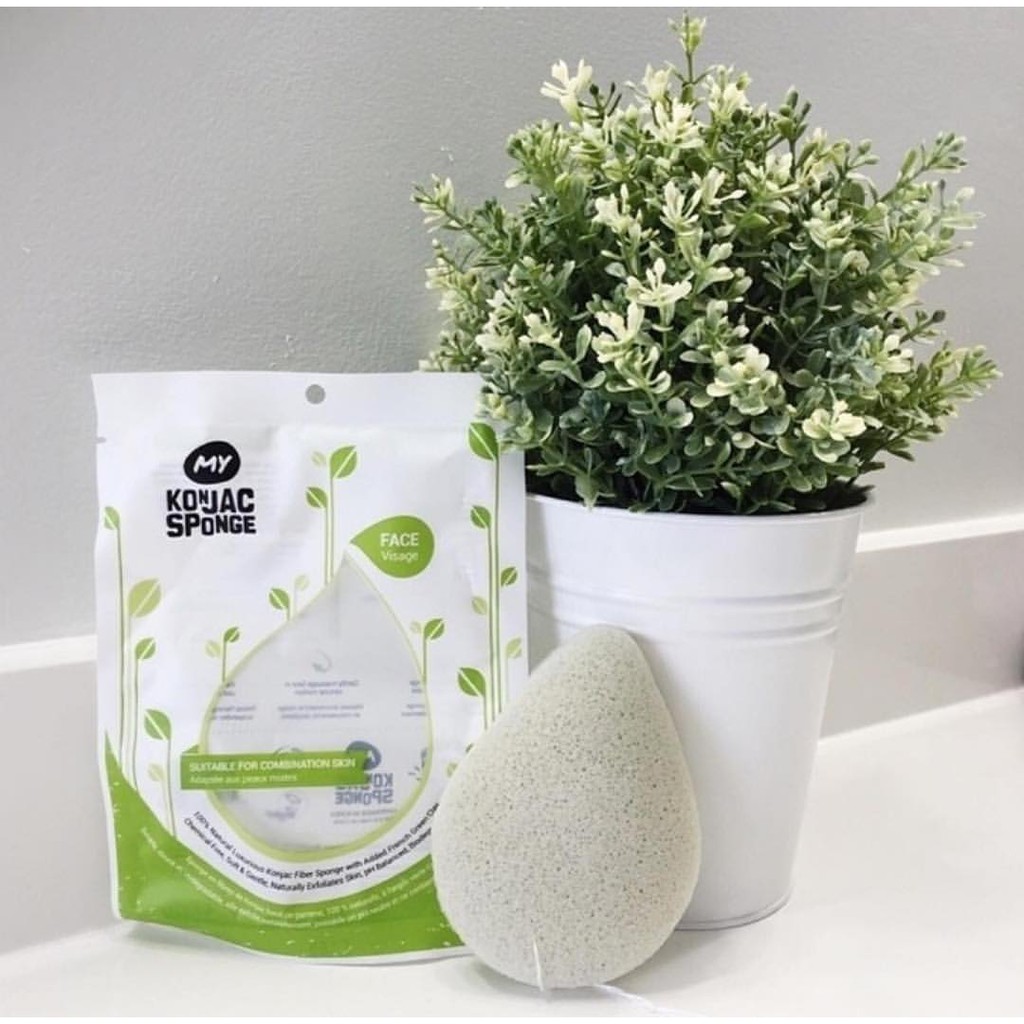 My Konjac Sponge All Natural Facial/Body Sponge