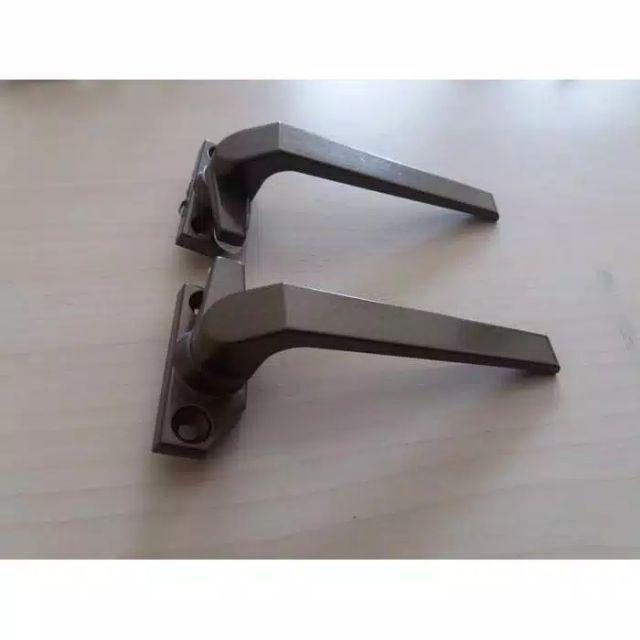 Rambuncis Kanan - Kiri Brown 009 / Handle Jendela Aluminium Weldom