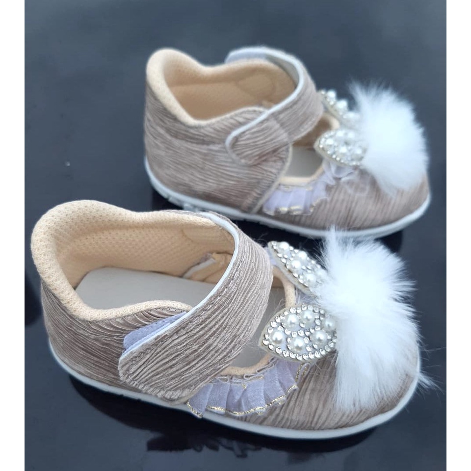 SNP02 Sepatu Pesta Anak Perempuan Bunyi Cit Cit Umur 1 2 3 tahun - Babyfit