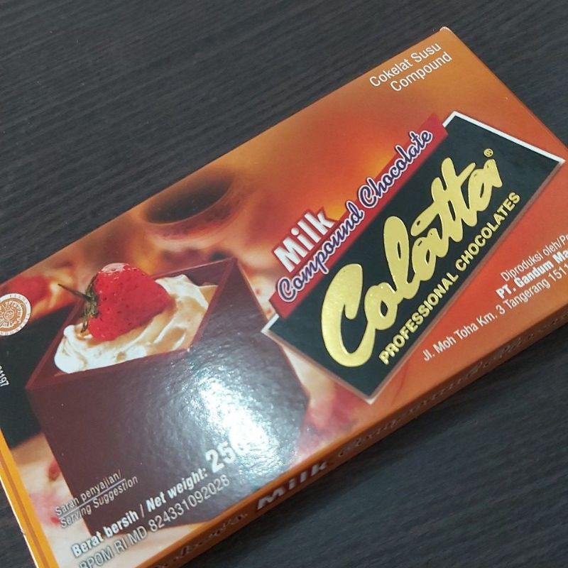

coklat compound colatta