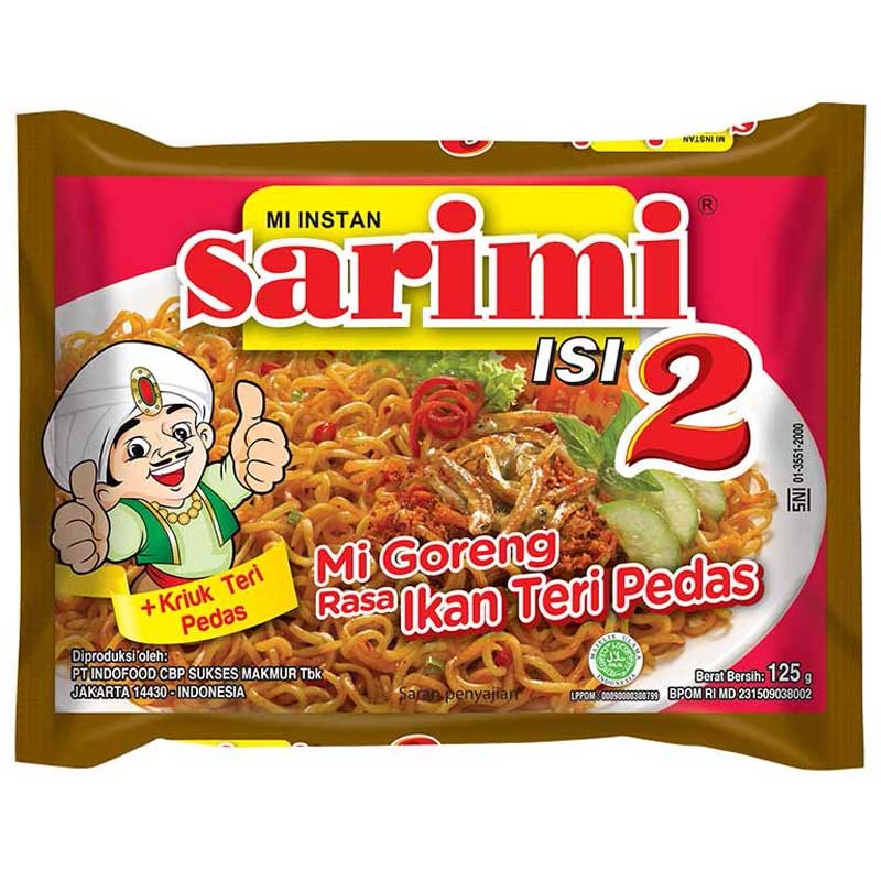 

SARIMIE ISI 2 GRG IKAN TERI PEDAS