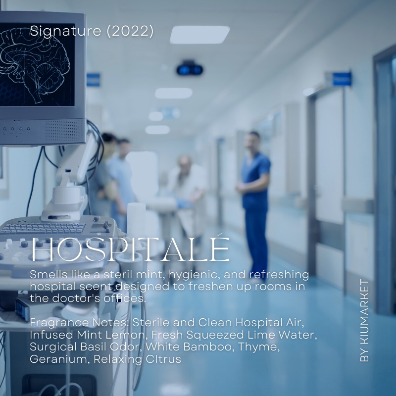 Kiumarket - Hospitale Room Perfume Reed Diffuser Pengharum Ruangan-1