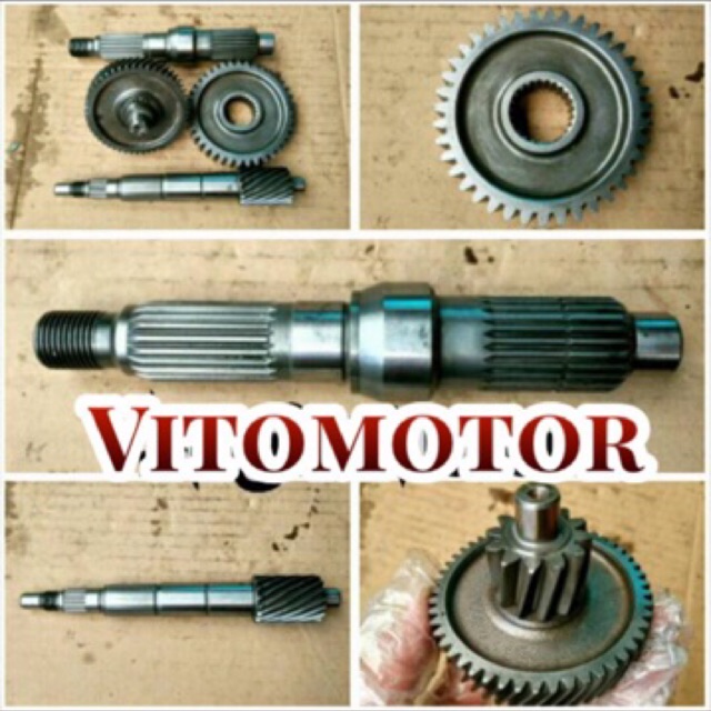 gigi gardan rasio transmisi Mio M3 125 - Mio Z - Fino 125 - Soul GT 125 gearbox girbox gear original