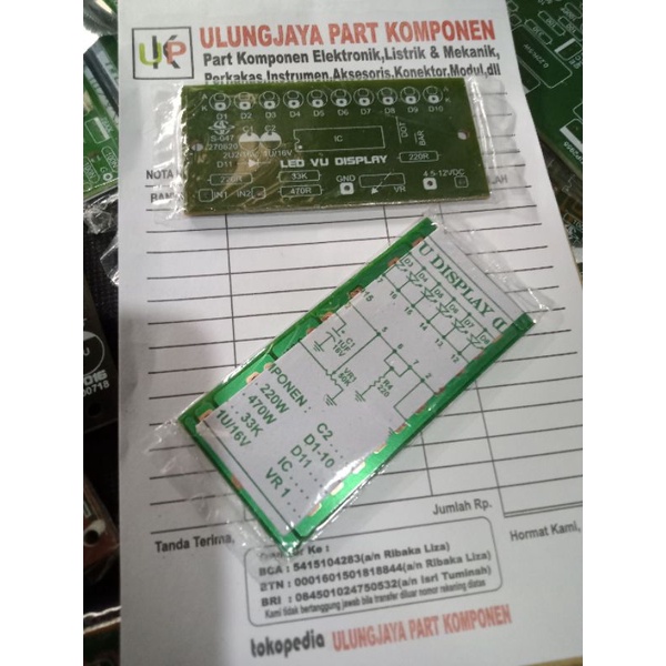 Jual PCB LED VU display LM3915 kit layout PCB | Shopee Indonesia