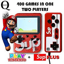 2 STICK GAME BOY RETRO 400 IN 1 SUP + STICK MINI GAMEBOY PORTABLE