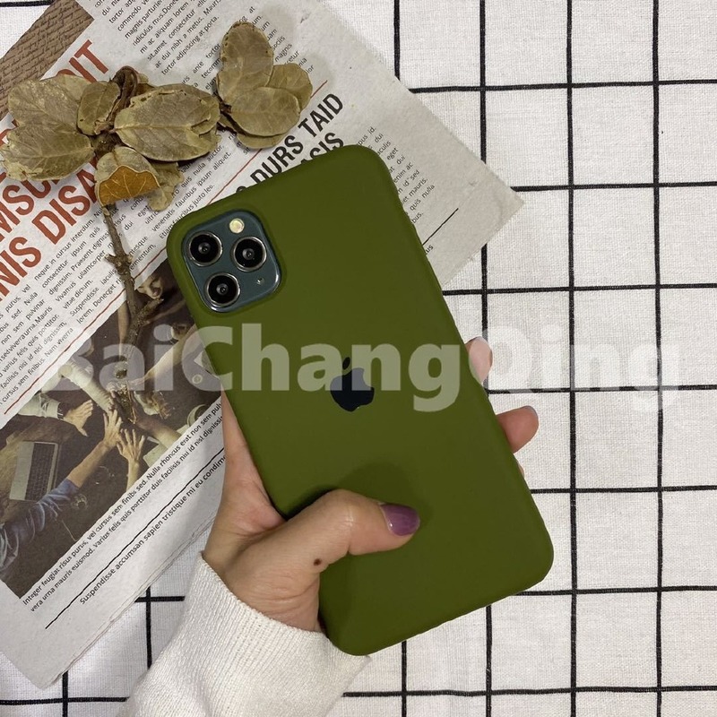 Case Bahan Silikon Warna Permen Hijau Mint Untuk Iphone 11 6 7 8 Plus 5 X Xr Max