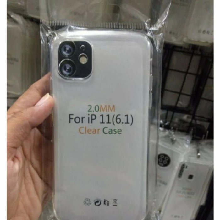 C/C- Softcase Clear Case Sillikon Kondom Case Bening Casing Iphone 11 6.1&quot; by POA