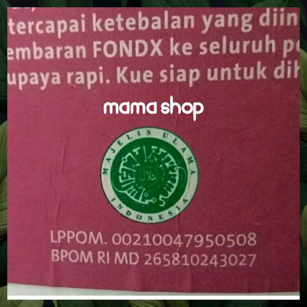 

FONDANT WARNA MERK FONDX SUGAR ICING GUM PASTE HIASAN BAHAN KUE ULTAH