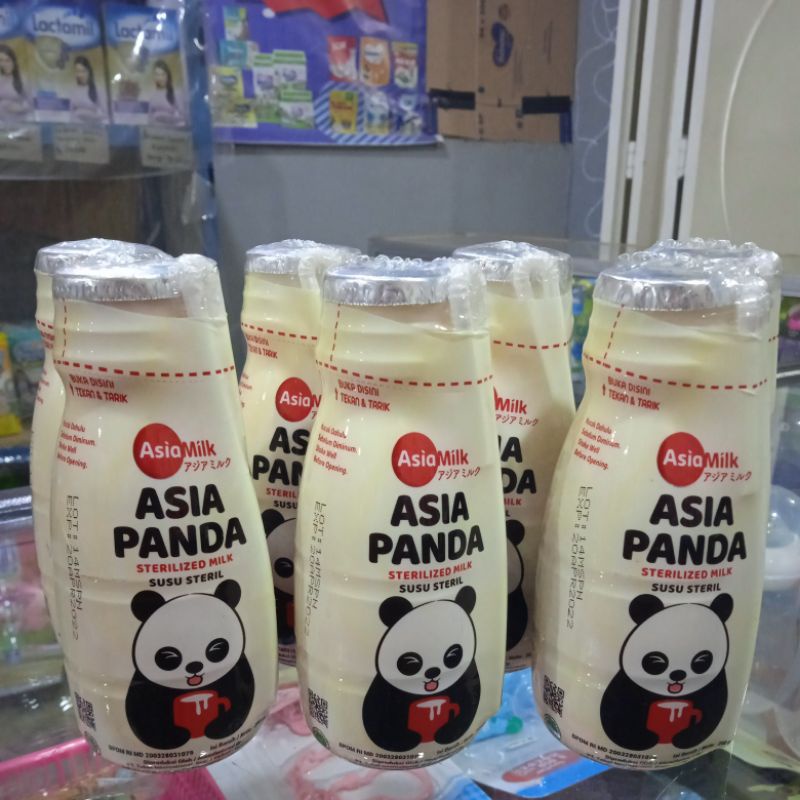 SUSU STERIL ASIA PANDA/ ASIA MILK/ SUSU PANDA