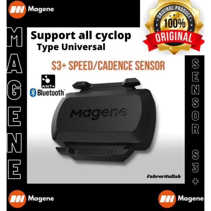 Magene S3+ Ant+ Sensor Speedometer Speed Dan Cadence. Original Magene