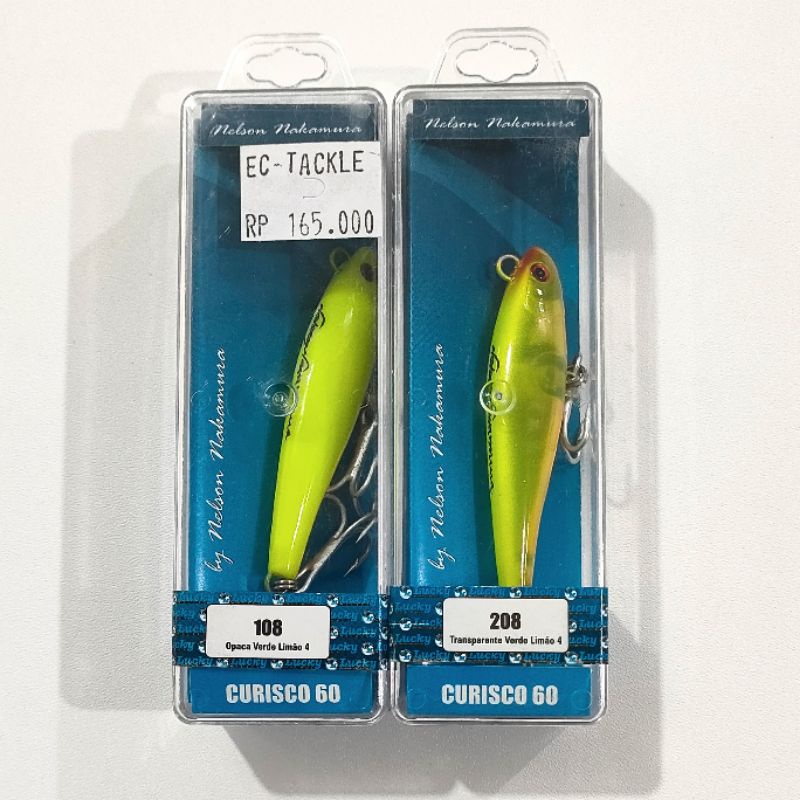 Lure / Umpan Casting Nelson Nakamura Curisco 60