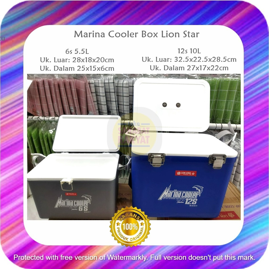 Marina Cooler Box Lion Star