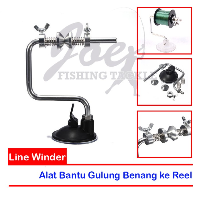 Line Winder Spool - Penjepit Spool Benang - Gulung Benang Pancing