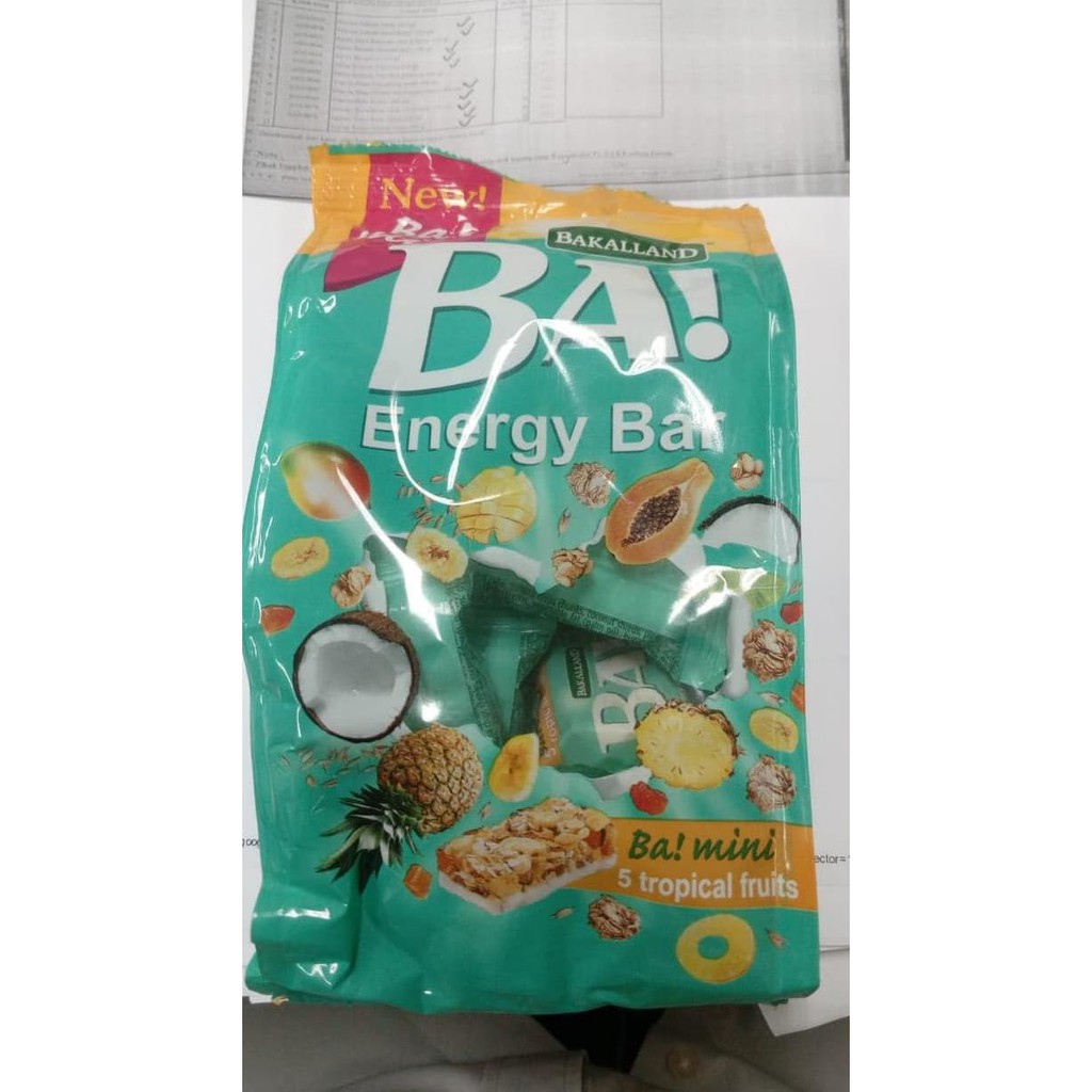 ' Ba Muesli Energy Bar