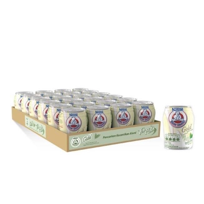 

[COD] Susu Rendah Lemak Bear Brand Gold White Tea 1 Dus/ Cartoon [COD]
