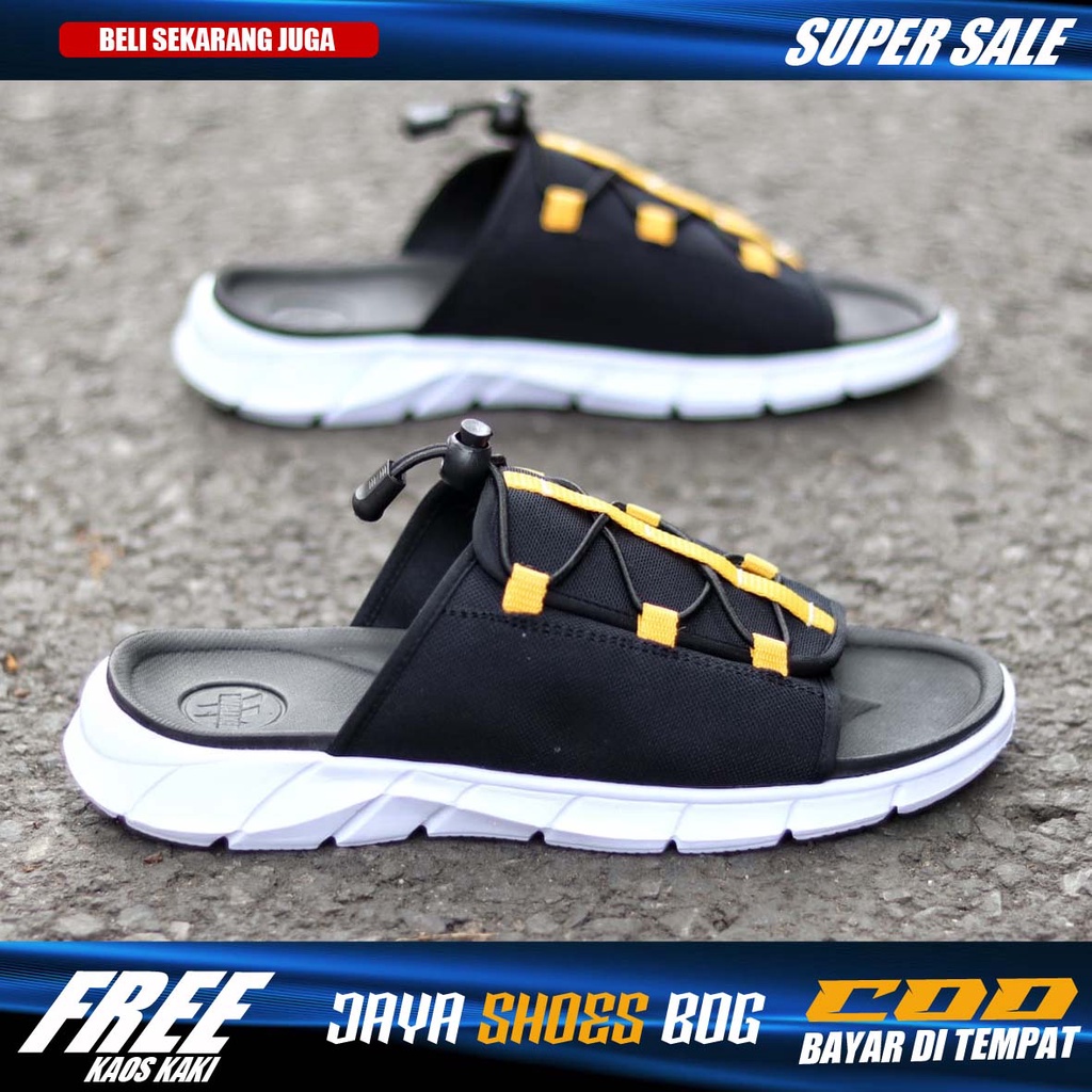 KOSA|Sendal Slide Pria Original Distro Sandal Slop Selop Cowok Simple Trendy Kekinian